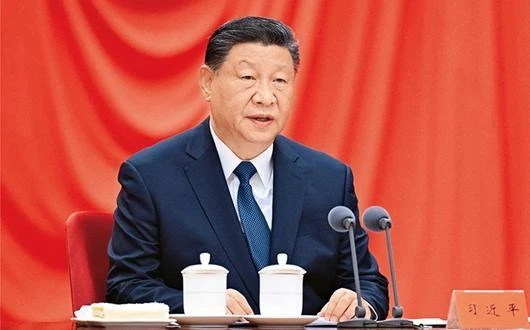 习近平：锲而不舍落实中央八项规定精神，以优良党风引领社风民风